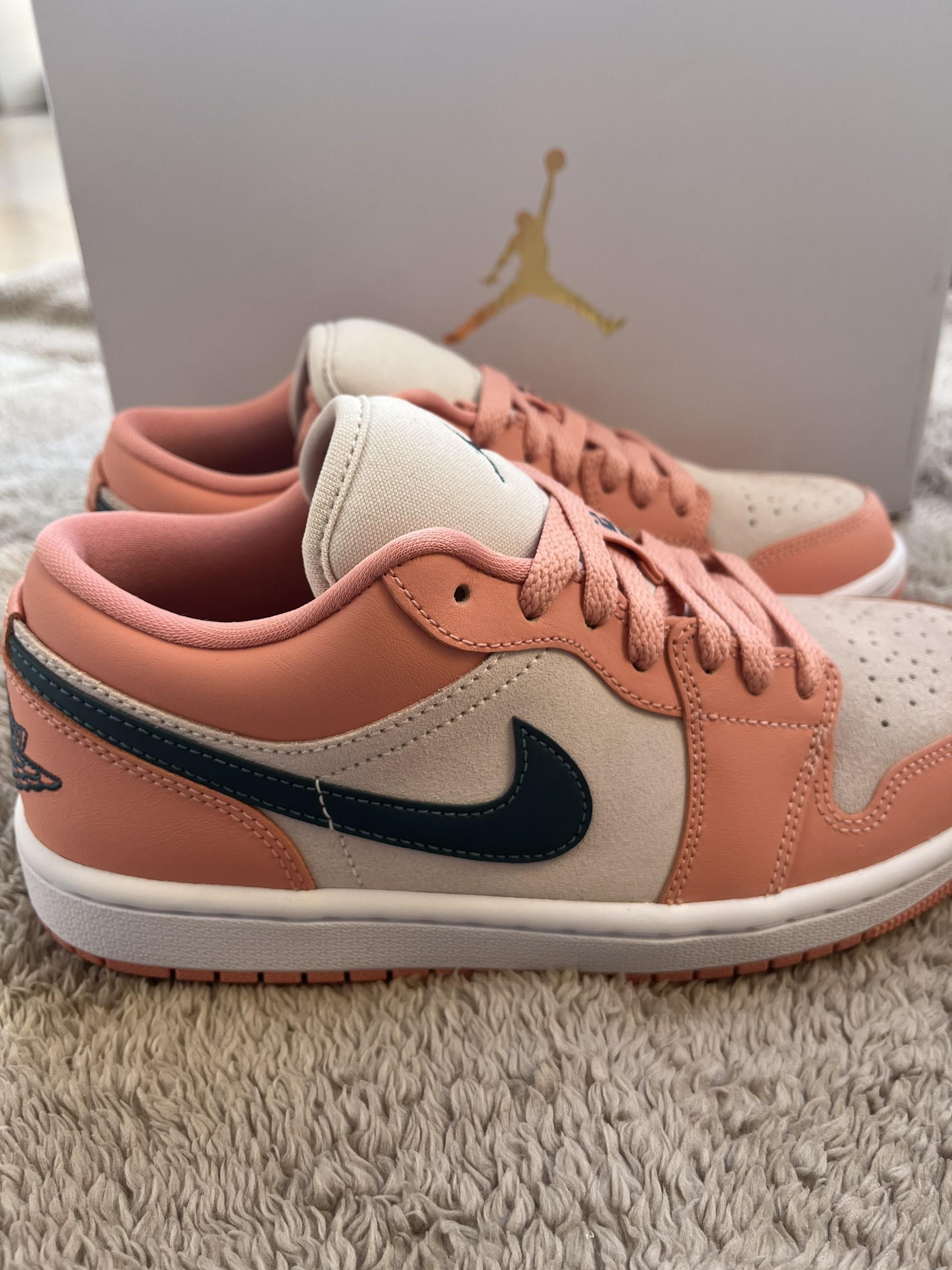 夏日绝配的浅粉色aj1low